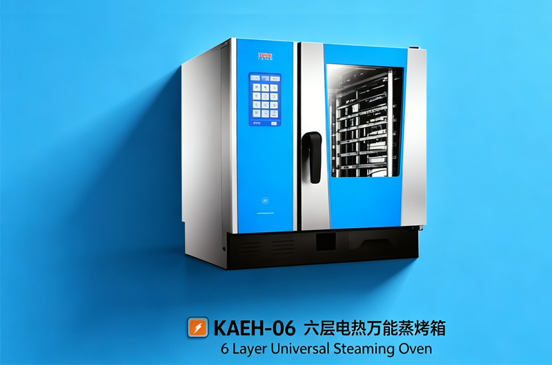 六层电热万能蒸烤箱